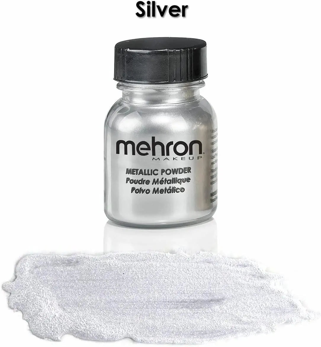 mehron Metallic Powder - Silver - JOLIE'S UAE
